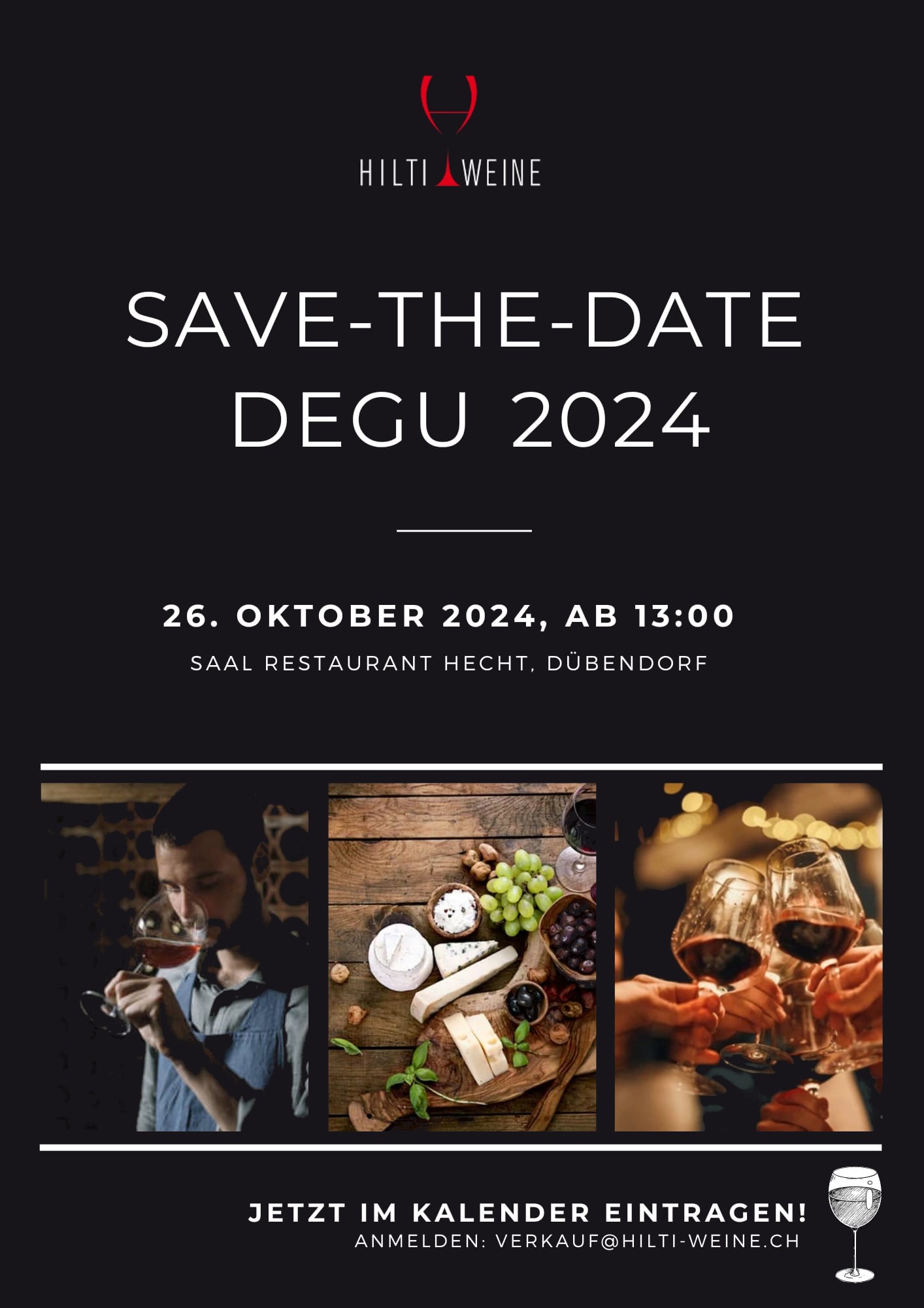 Weindegustation Restaurant Hecht Dübendorf 2024